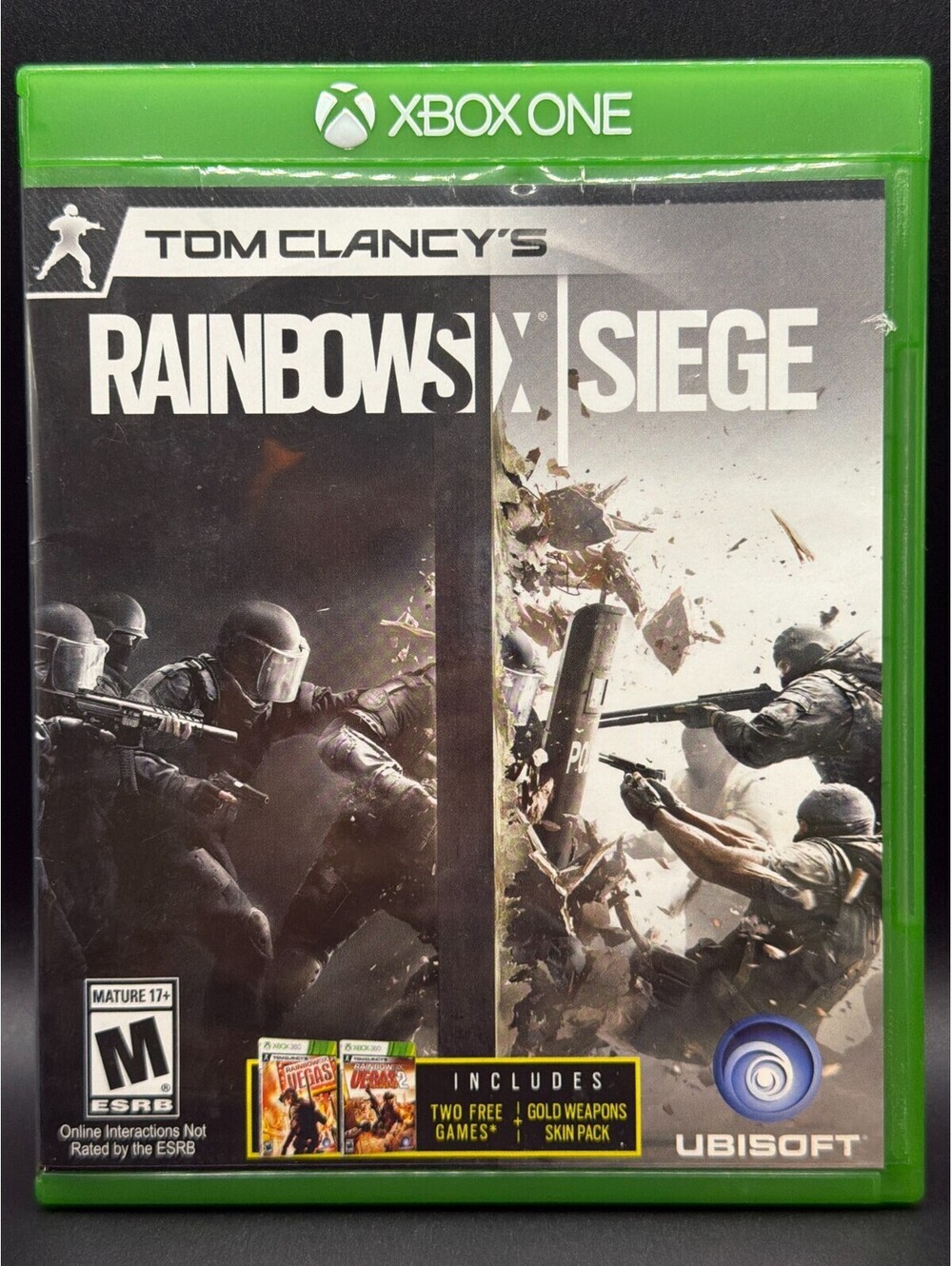 Tom Clancy's Rainbow Six Siege (Xbox One, 2015) CIB Physical Disc Case